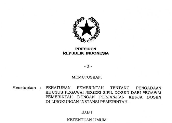 Kenapa Dosen PPPK Bisa Dialihkan Jadi PNS? Ini Alasan Pemerintah