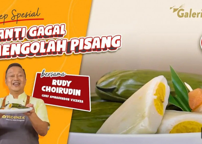 Resep Kue Nagasari ala Chef Rudy Choirudin, Jajanan Tradisional yang Melegenda dan Anti Gagal