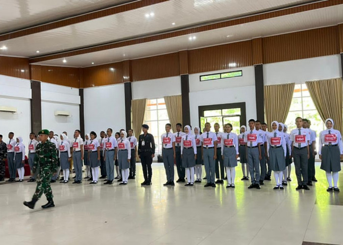 51 Pelajar Bengkulu Bersaing Jadi Paskibraka, Target Tembus Tingkat Nasional
