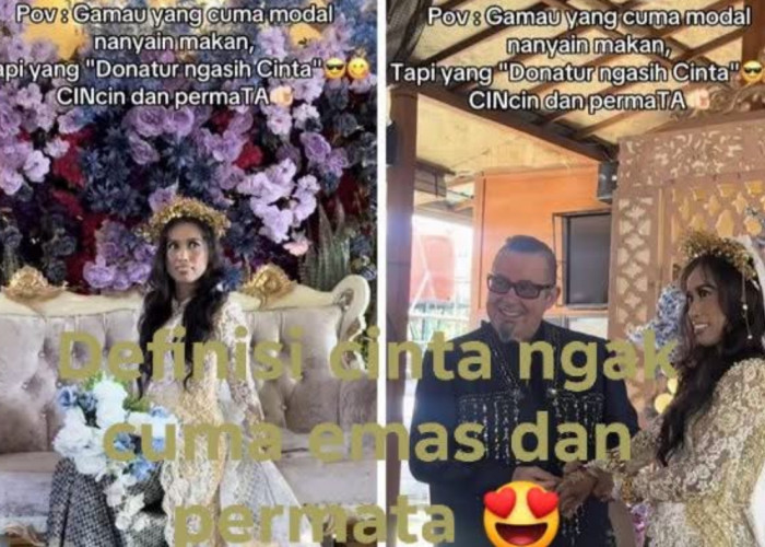 Tak Hanya Janji, Pria Amerika Ini Buktikan Cinta di Pelaminan Wanita Riau