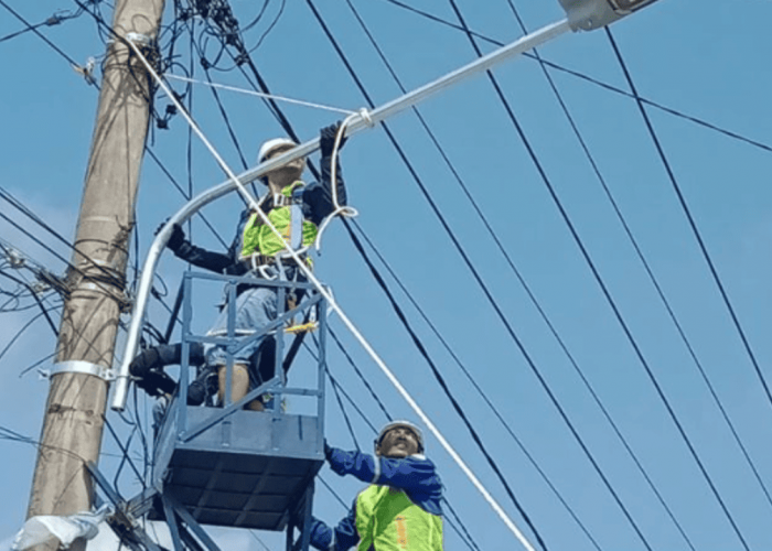 Pemasangan Lampu Jalan Umum di Mukomuko, Alokasikan Anggaran Rp1 Miliar