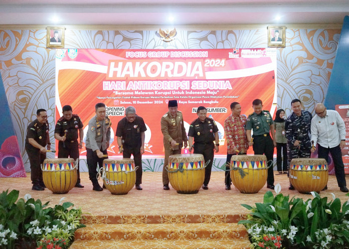 Plt Gubernur Bengkulu Serukan Komitmen Bersama Berantas Korupsi dalam Peringatan HAKORDIA 2024