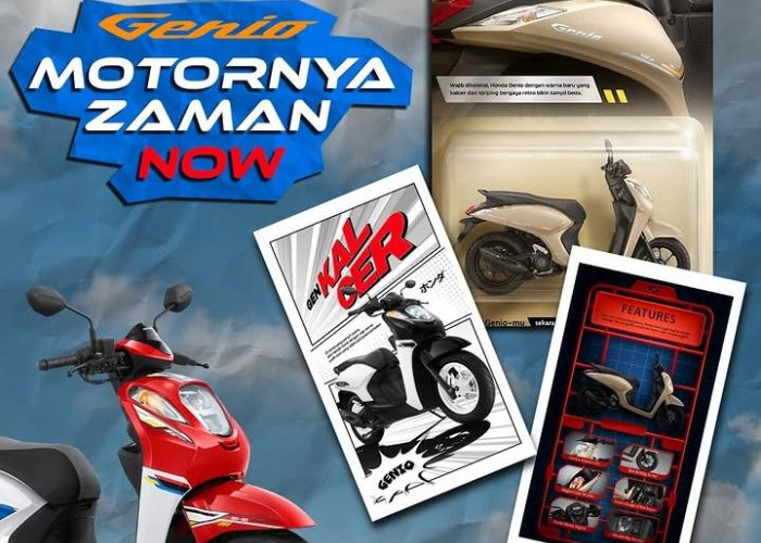 Astra Motor Bengkulu Ajak Generasi Muda Tampil Stylish Bersama Honda Genio, Motor Zaman Now yang Praktis
