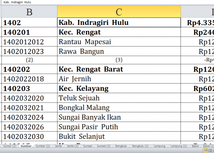 Desa di Indragiri Hulu dan Bengkalis Provinsi Riau Raih Dana Insentif Desa 2024, Berikut Lengkapnya