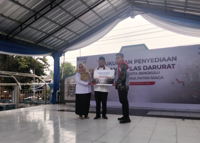 Siswa SMPN 19 Bengkulu Kembali Belajar Normal, Kelas Darurat Pertamina Jadi Penyelamat
