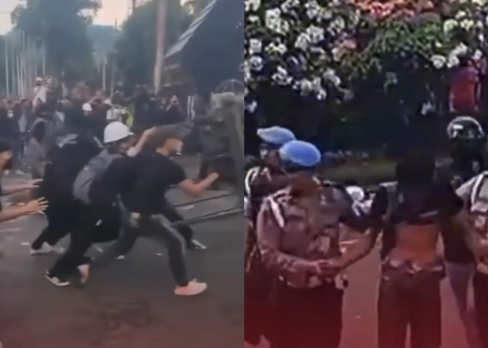 Aksi Damai Hari Buruh Berujung Ricuh, Provokator Diduga Kelompok Anarko Diamankan Polisi