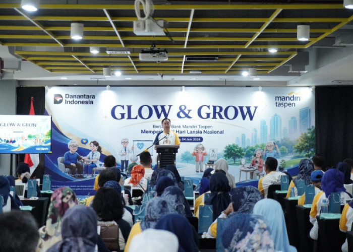 Glow and Grow Jadi Wadah Pemberdayaan Pensiunan Bank Mandiri Taspen