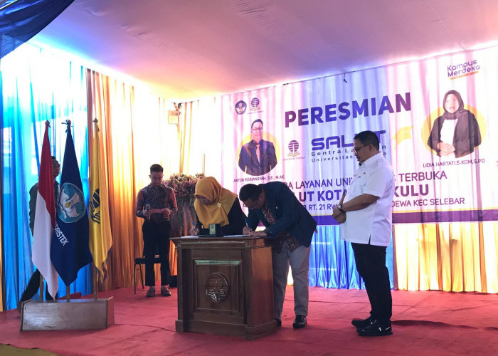 Universitas Terbuka Resmikan SALUT untuk Permudah Akses Pendidikan di Kota Bengkulu