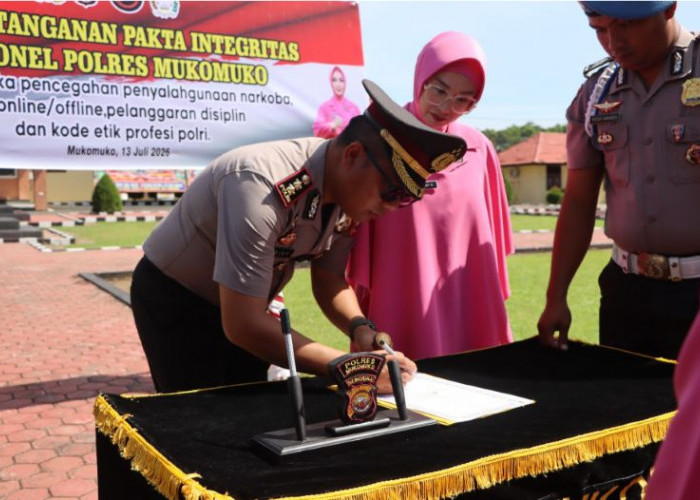 Polres Mukomuko Perang Lawan Judi Online dan Narkoba, Anggota Terancam PTDH Jika Melanggar