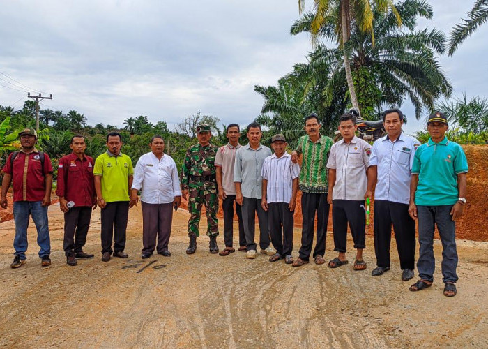 Pemdes Bukit Makmur Serah Terima Pembangunan Fisik, Sukses Manfaatkan Dana Insentif