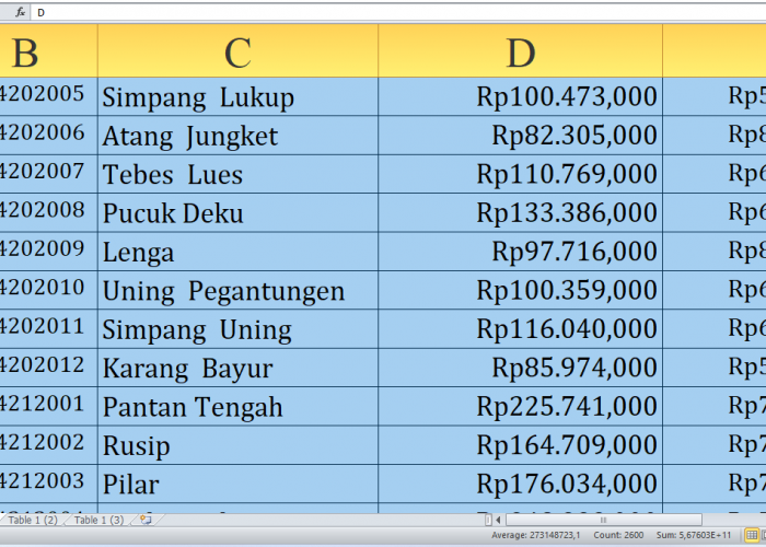 Cek Sekarang Desa K-W! Mau Tahu Desa Mana yang Paling Untung dari Dana Desa 2025 di Aceh Tengah?