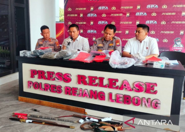 Polres Rejang Lebong Bongkar 6 Kasus Narkoba, Dua Pelajar dan Enam Bandar Ditangkap