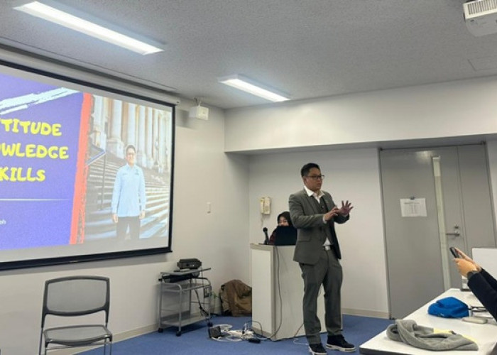 Ketua Umum Hipmi Bengkulu Isi Materi di Universitas Tokyo, Ajak PPI Jepang Naik Kelas Jadi Pelaku Usaha