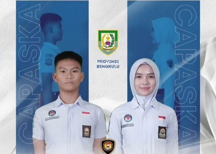 Dua Pelajar Bengkulu Lolos Seleksi Paskibraka Nasional, Siap Bertugas di HUT RI ke-81