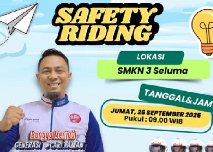 Honda Bengkulu Ajak Siswa SMKN 3 Seluma Bangga Jadi Generasi #Cari_Aman