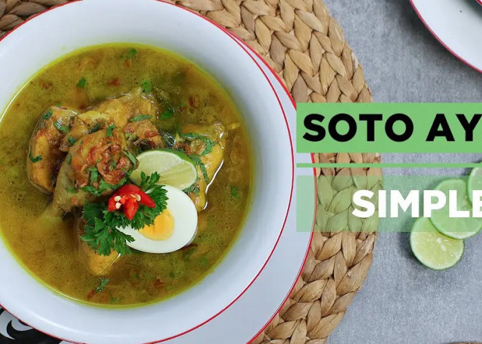 Resep Soto Ayam Nikmat ala Chef Rudy Choirudin, Hidangan Simple untuk Keluarga