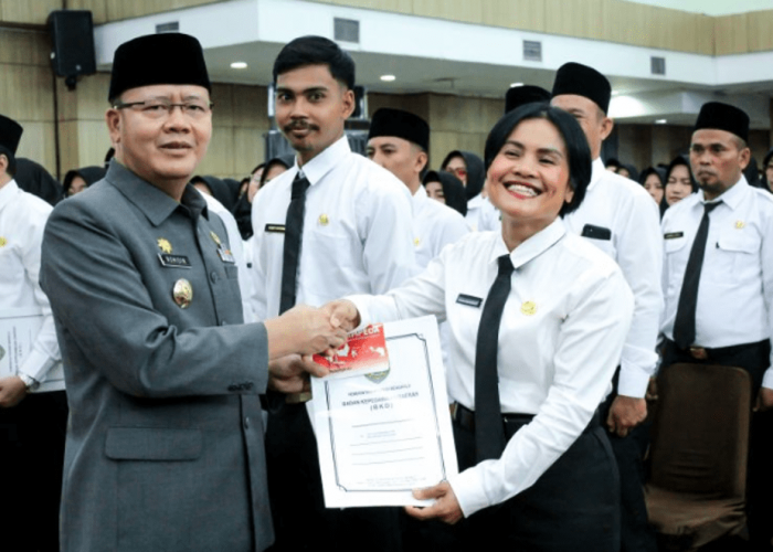 570 PPPK Pemprov Bengkulu Terima SK Pengangkatan dengan Haru dan Bangga