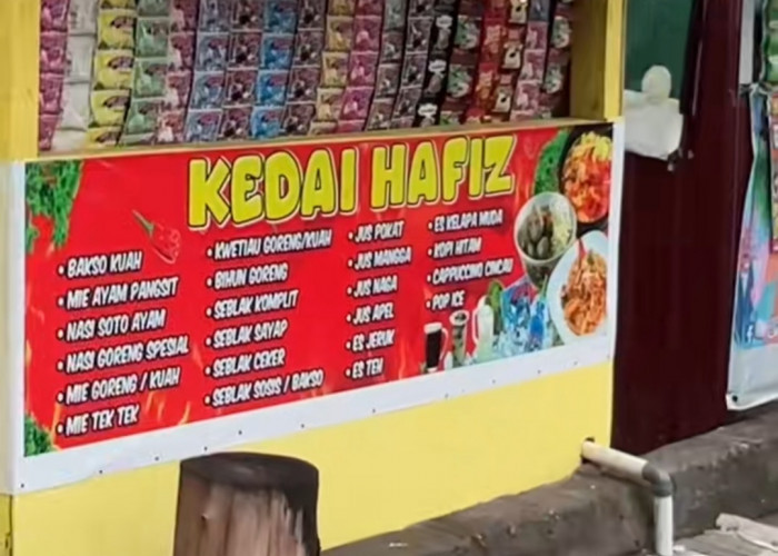 Kulineran di Kota Bengkulu, Nikmati Makanan dan Jajanan di Kedai Hafiz Taman Pantai Berkas 