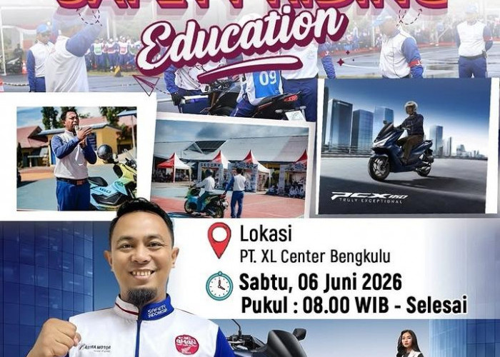 Astra Motor Bengkulu Gelar Safety Riding Education di PT XL Center, Pengendara Diajak Lebih Peduli Keselamatan