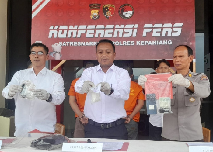 Miliki 73,23 gram Paket Sabu-Sabu, Warga Rejang Lebong dan Empat Lawang Ditahan Polres Kepahiang 