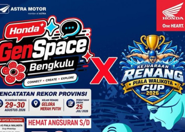 GenSpace Bengkulu Ramaikan Piala Walikota Cup 2026, Ada Benefit Khusus Honda