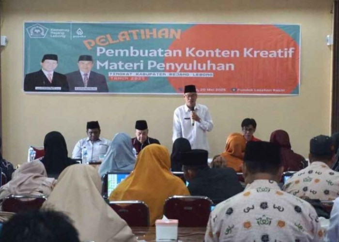 Kemenag Rejang Lebong Dorong Penyuluh Agama Modernisasi Dakwah dengan Teknologi Digital