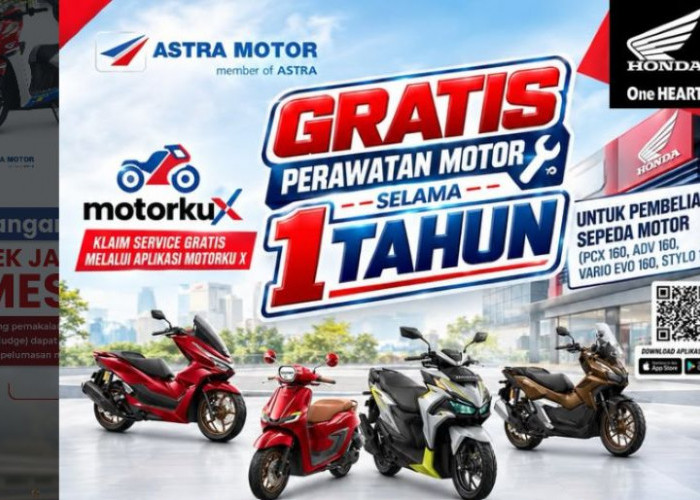 Beli Honda di Bengkulu, Ada Gratis Service 1 Tahun untuk 4 Motor Ini