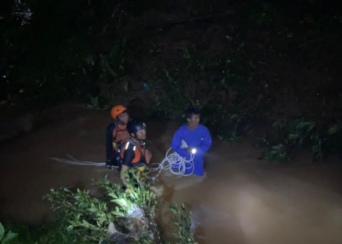 Pemancing Hilang di Sungai Padang Kemiling, Tim SAR Lakukan Pencarian