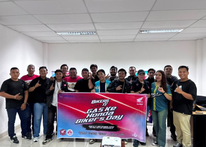 Honda Bikers Day 2026 di Lampung, Komunitas Honda Bengkulu Mulai Siapkan Diri