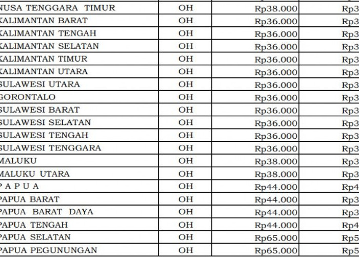 Standar Biaya Makan PMKS 2026 Terbit, Bengkulu Rp31 Ribu per Hari, Papua Pegunungan Tertinggi