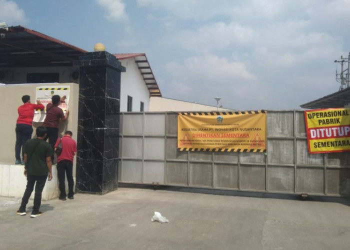 Pabrik Hebel PT IKN Disegel Pemkab Banyumas, Luas Lahan Operasi Langgar Izin
