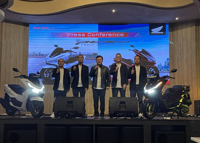 Honda PCX Terbaru Resmi Hadir di Bengkulu! Ada Tipe Roadsync yang Bisa Terhubung ke Hp, Lebih Modern, Canggih,