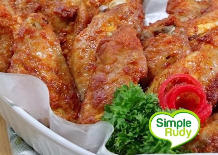 Gurih dan Pedas Mantul! Resep Sayap Ayam Goreng  Ala Chef Rudy Choirudin Ini Cocok untuk Bekal Anak