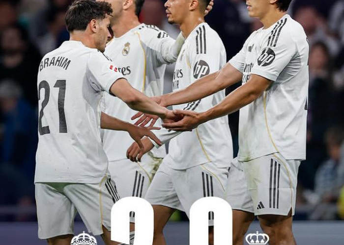 Real Madrid Tekuk Real Oviedo 2-0, Los Blancos Amankan 80 Poin di Klasemen