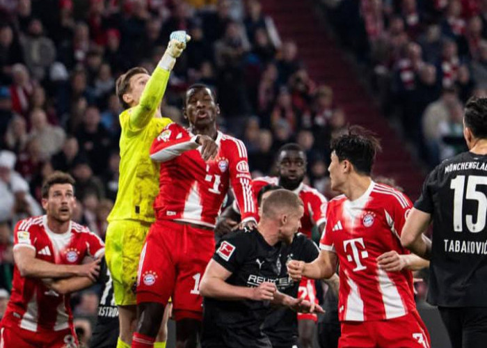Bayern Muenchen Kian Tak Terbendung, Libas Gladbach 4-1 di Allianz Arena
