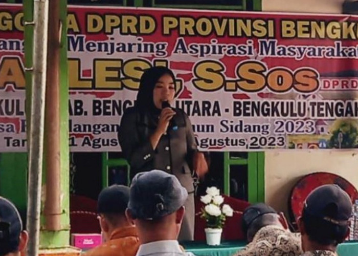 Anggota DPRD Provinsi Bengkulu, Marlesi S.Sos Merespon Aspirasi Masyarakat 3 Desa di Kabupaten Bengkulu Tengah