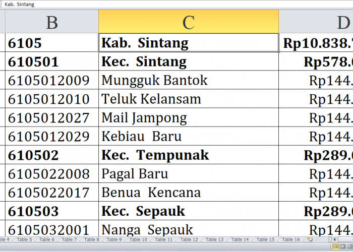 75 Desa di Kabupaten Sintang, Kalimantan Barat, Raih Dana Insentif Desa 2024