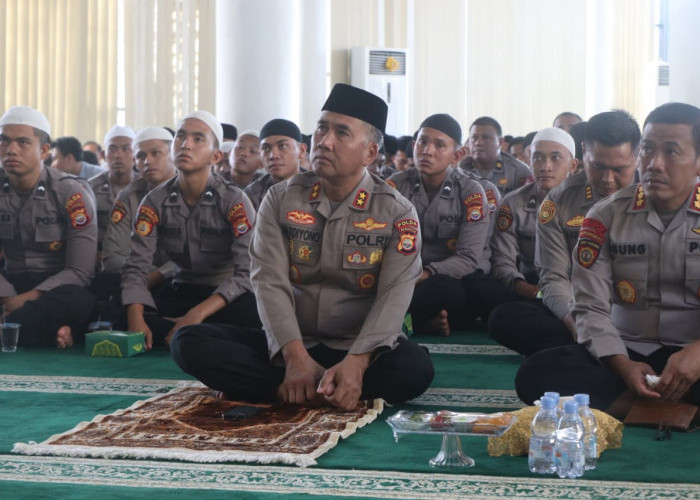 Polda Bengkulu Gelar Peringatan Isra Mi’raj, Personel Ditekankan Perkuat Iman dan Integritas