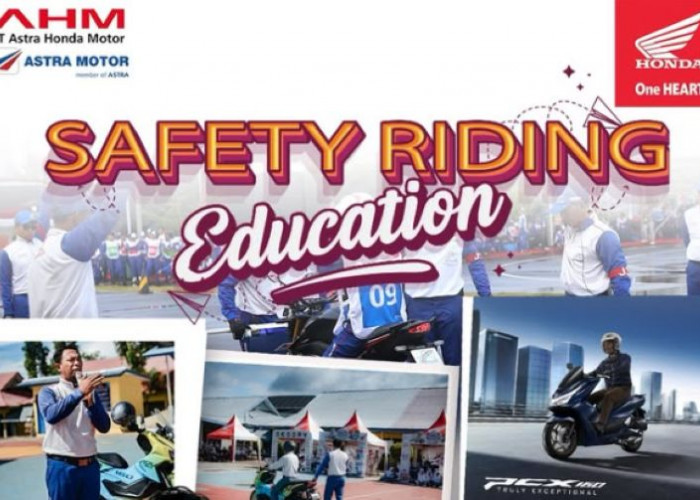 Safety Riding Astra Motor Bengkulu Sasar Pelajar SMA IT IQRA