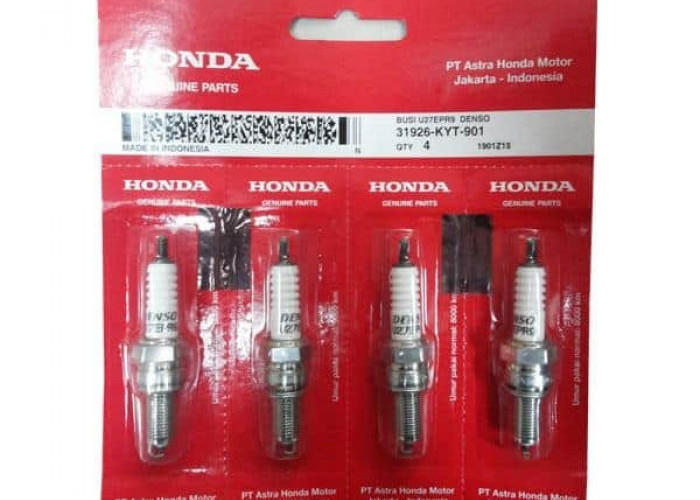 Jangan Tergiur Busi Murah, Ini 7 Cara Cek Busi Asli Honda Sebelum Membeli