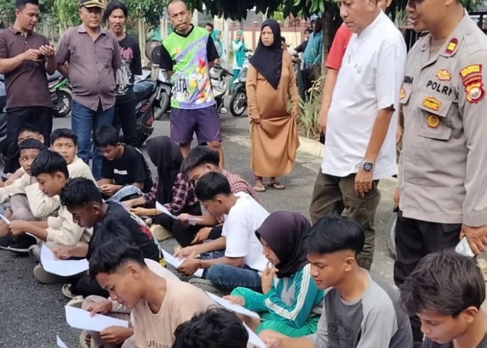 Bubarkan Geng Remaja Secara Sukarela, 27 Anak di Bengkulu Ucap Ikrar di Mapolsek