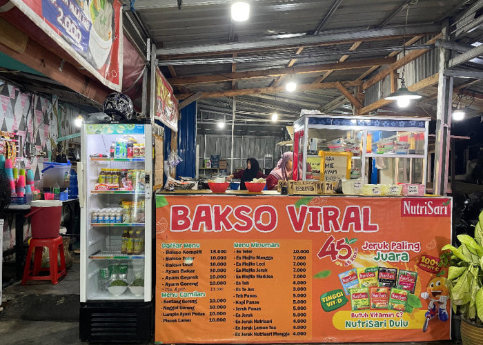 Kulineran di Bengkulu, Bakso Viral Gratis Es Teh Lokasinya di Sini