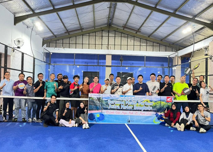 Astra Motor Bengkulu Buka Puasa Bersama Media Sambil Main Padel, Perkuat Silaturahmi di Ramadan 2026