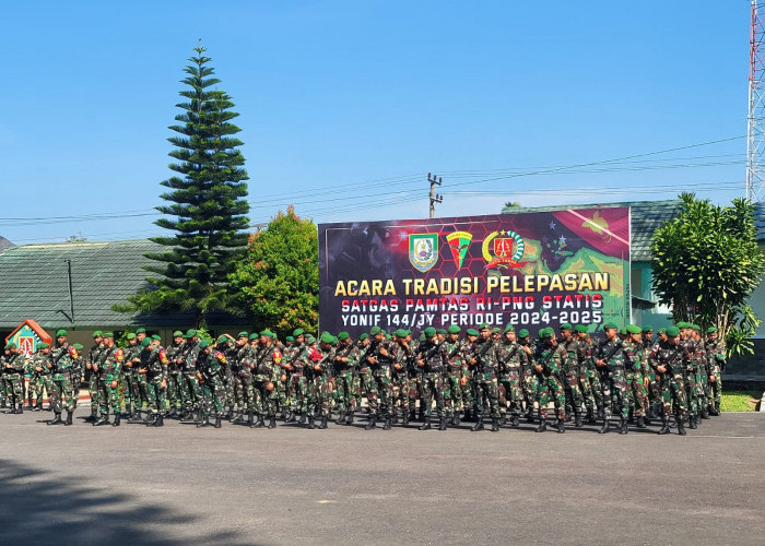 Ratusan Prajurit Batalyon Infantri (Yonif) 144/JY Diterjunkan ke Papua, Jaga Kedaulatan NKRI