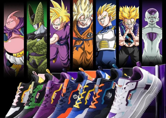 Edisi Khusus! Brand Lokal Sepatu Aerostreet Rilis 7 Karakter Series Dragon Ball Z, Segini Harganya