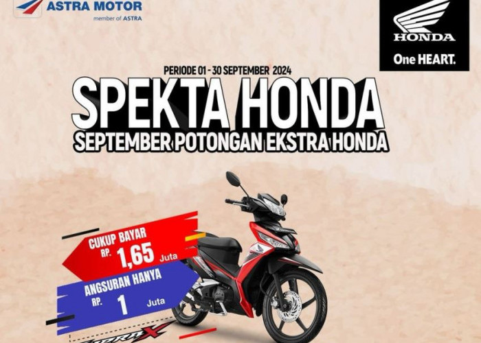 Penawaran Spesial: Honda Supra X 125 FI Bisa Dimiliki Hanya dengan Rp1,65 Juta!