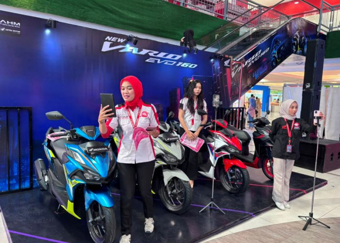 New Honda Vario EVO 160 Resmi Mengaspal di Bengkulu, Astra Motor Gelar Exhibition Meriah di Bencoolen Mall