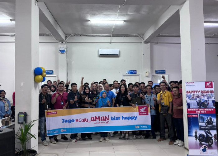 Astra Motor Bengkulu Edukasi Karyawan FIFGroup soal Pentingnya Safety Riding