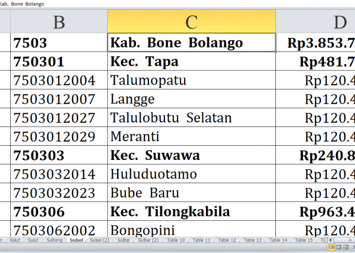 Ini Desa di Kabupaten Bone Bolango, Pohuwato dan Gorontalo Utara Raih Dana Insentif Desa Tahun 2024