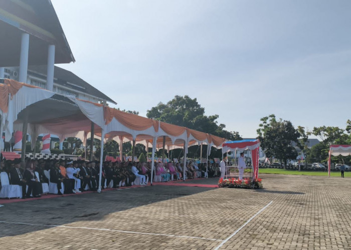 Bupati Choirul Huda Pimpin Upacara HUT ke-23 Mukomuko, Ajak Masyarakat Bersatu Bangun Daerah